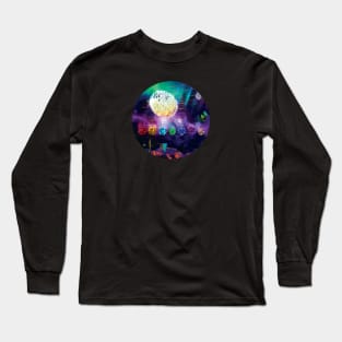 Jesus' Return with the Angels from Space Long Sleeve T-Shirt